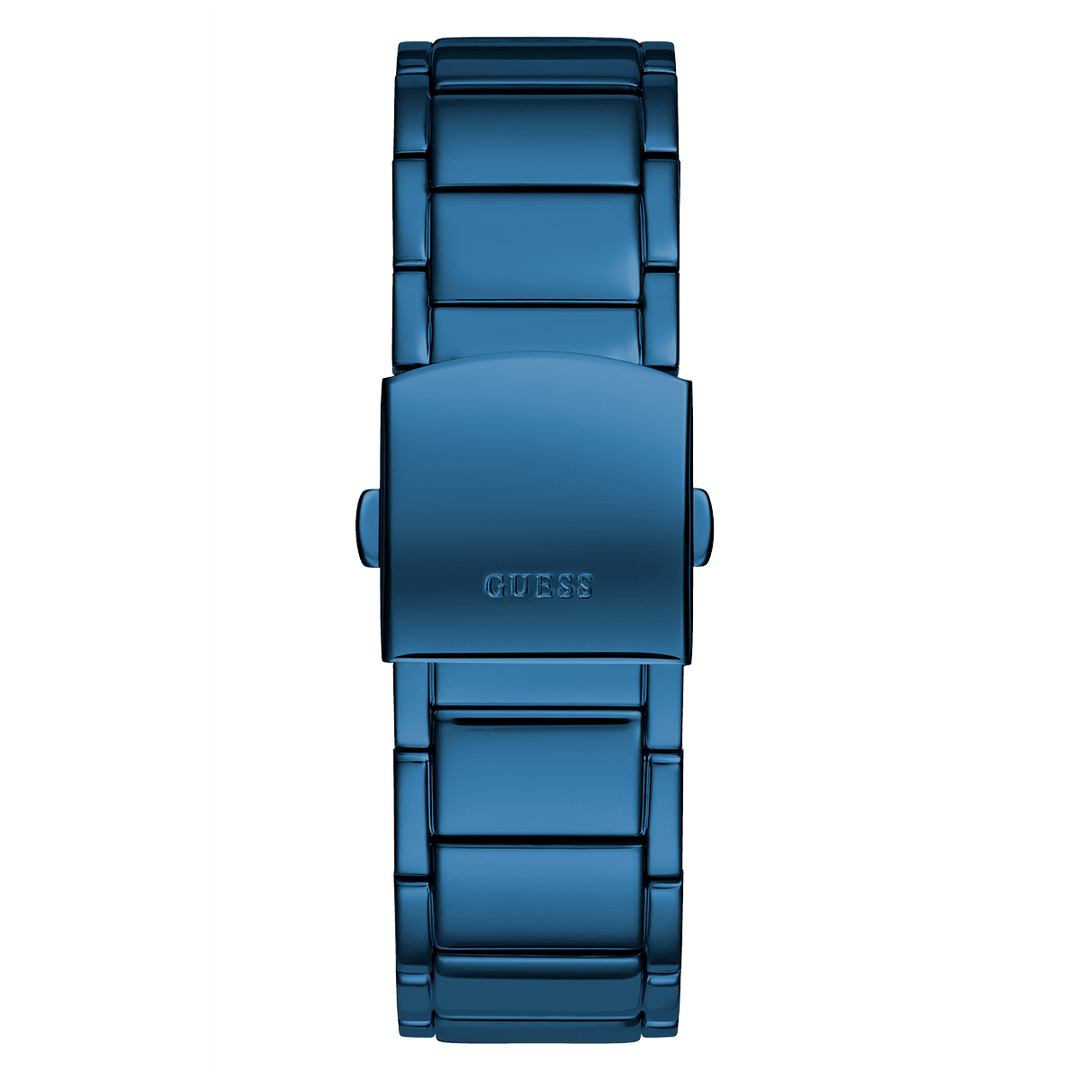 GUESS Mens Blue Analog Watch