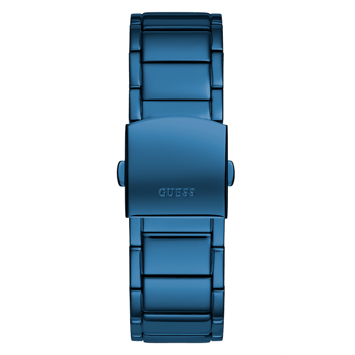 GUESS Mens Blue Analog Watch