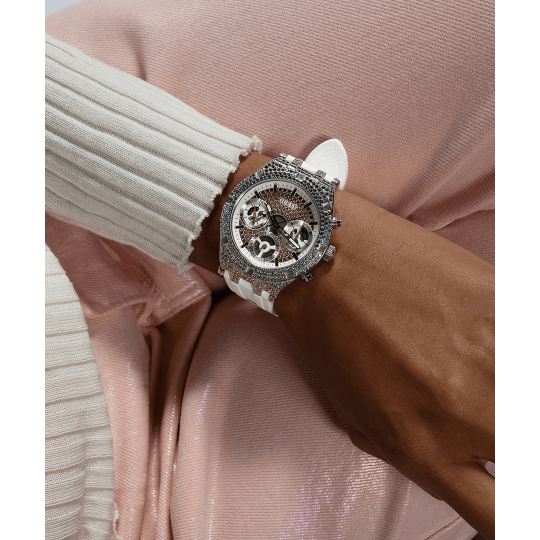 PRIDE LIMITED EDITION GLITZ SILICONE WATCH