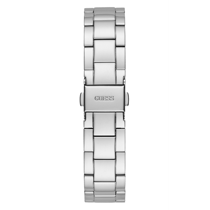GUESS Ladies Silver Tone Multi-Function Watch