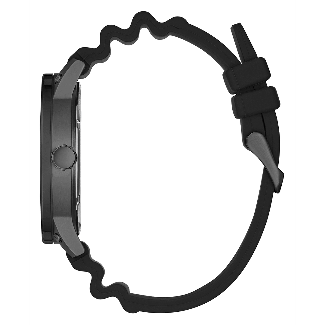 GUESS Mens Black Analog Watch