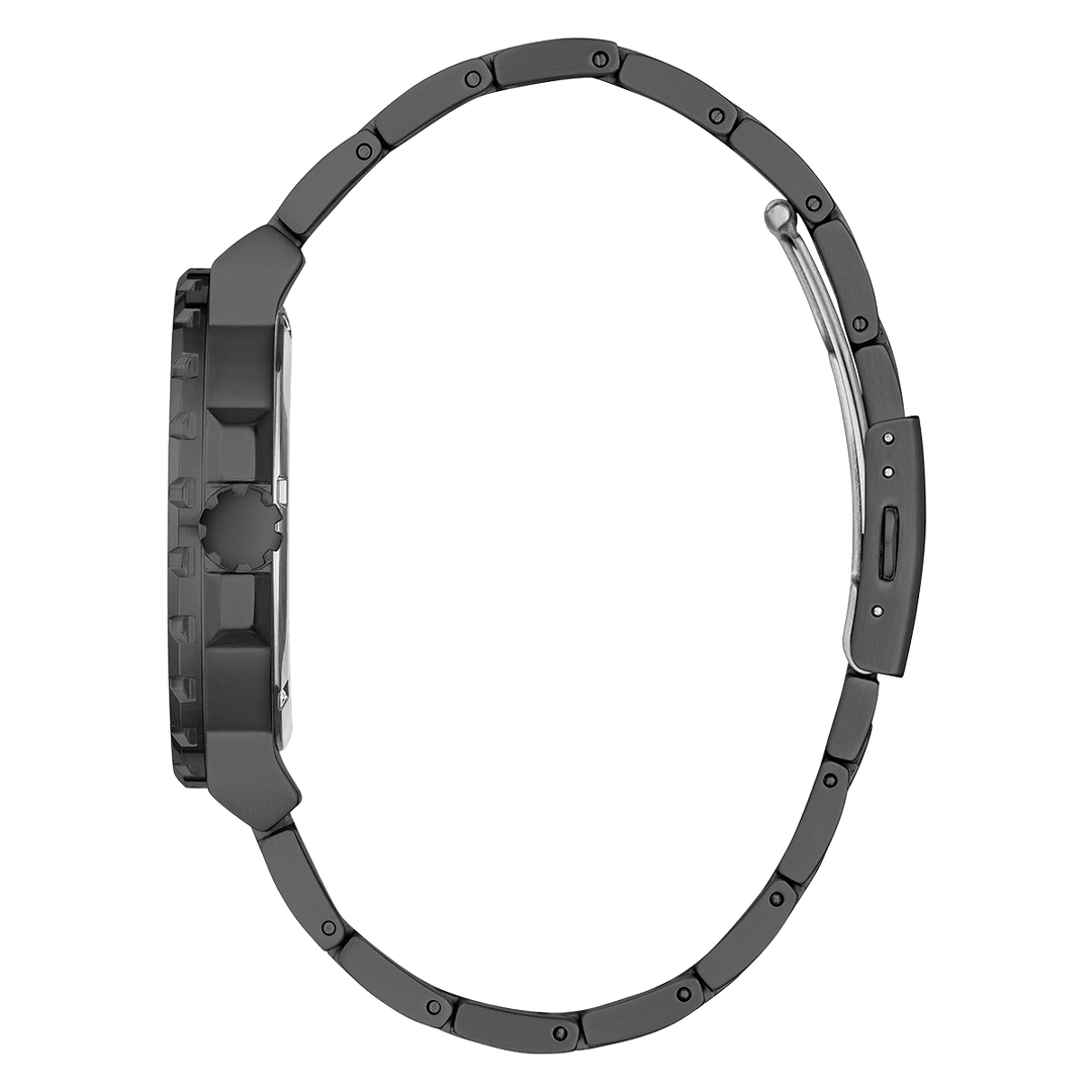 GUESS Mens Black Analog Watch