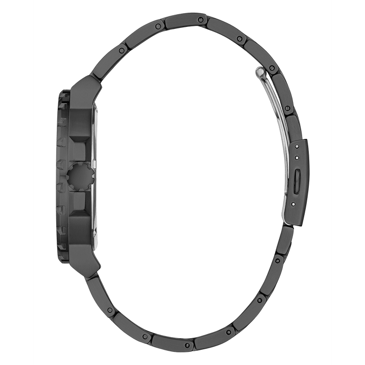 GUESS Mens Black Analog Watch