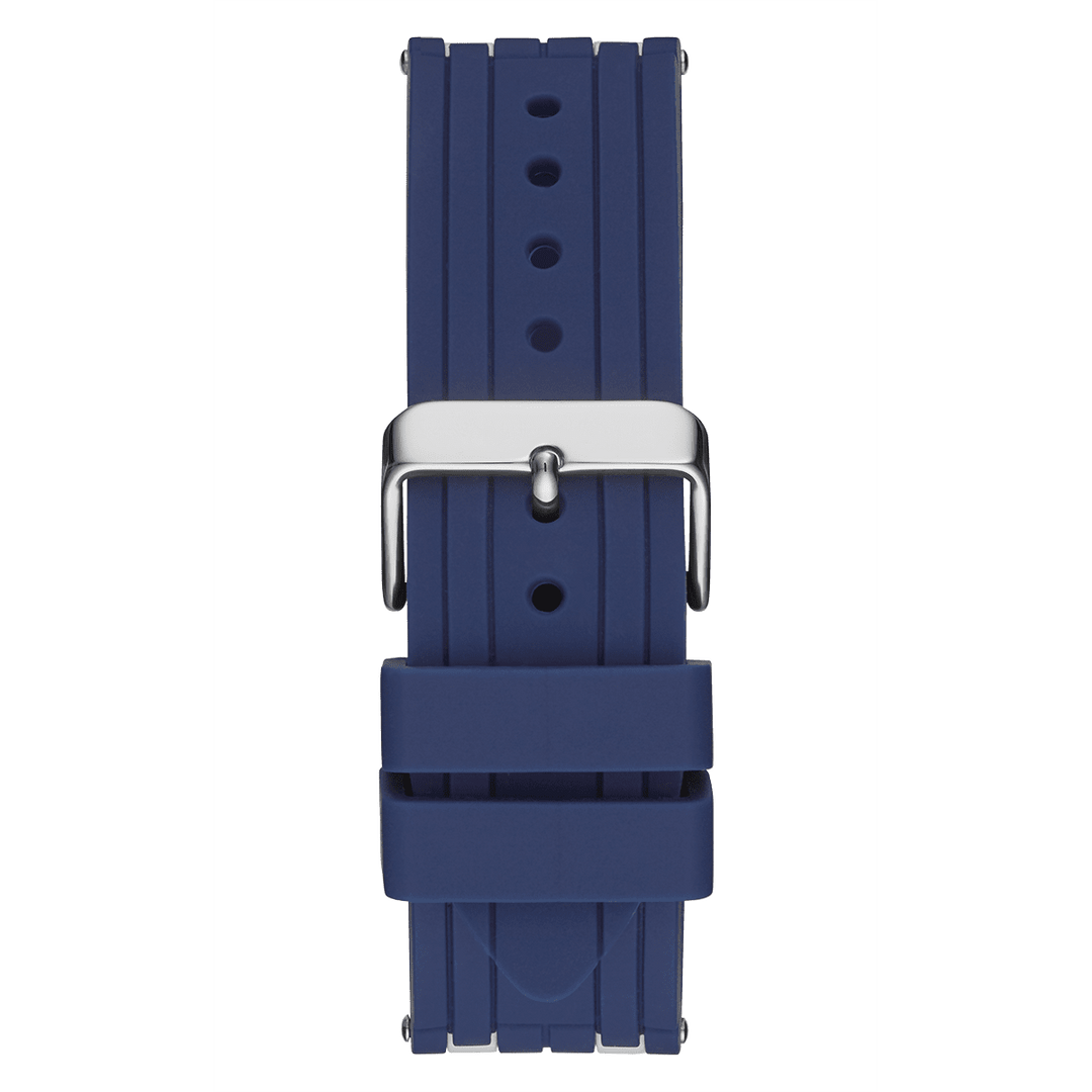 ECO-FRIENDLY BLUE AND WHITE BIO-BASED AND RECYCLABLE WATCH