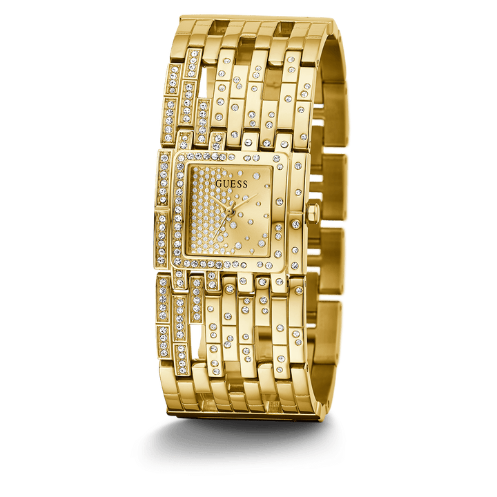 GUESS Ladies Gold Tone Analog Watch
