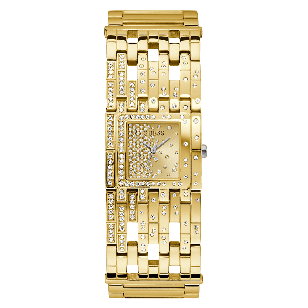 GUESS Ladies Gold Tone Analog Watch