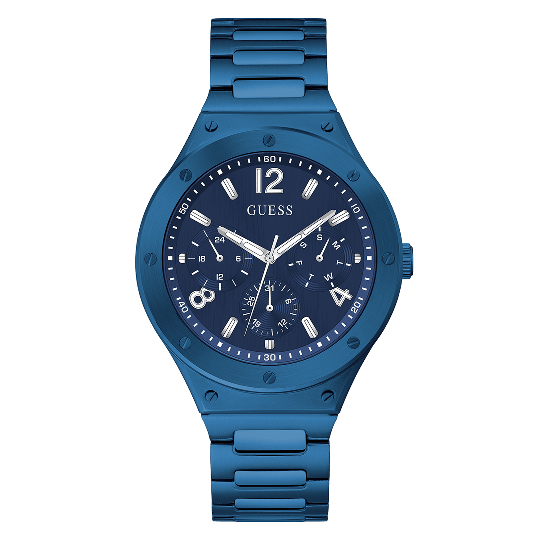 GUESS Mens Blue Multi-Function Watch