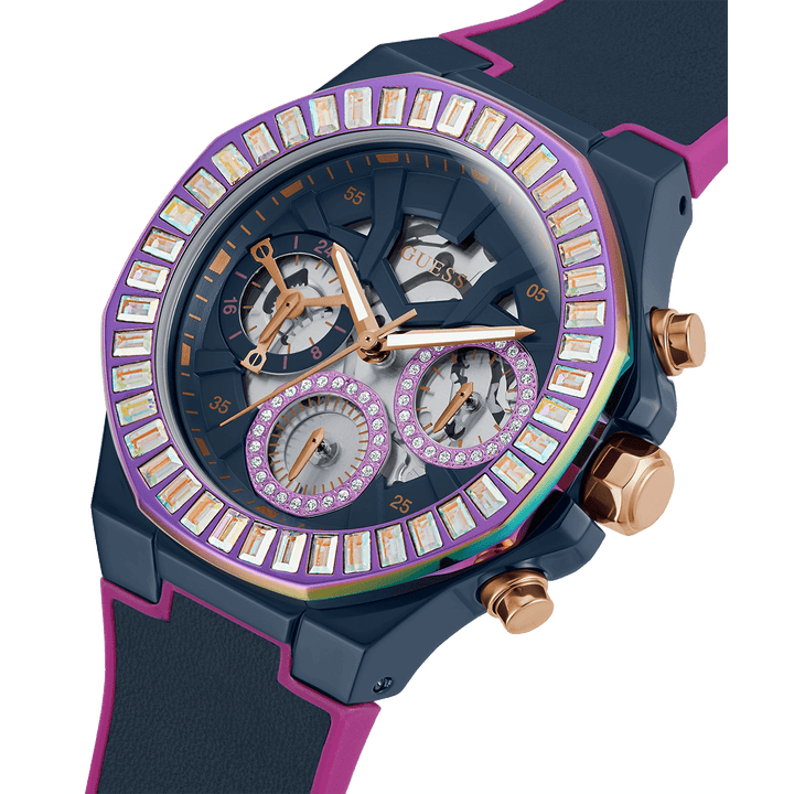 GUESS Ladies Navy Multi-Function Watch