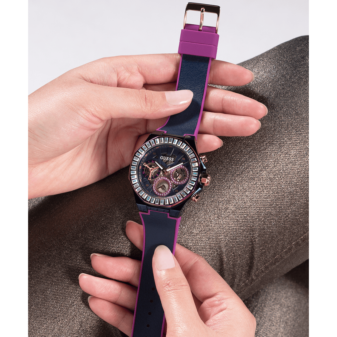 GUESS Ladies Navy Multi-Function Watch