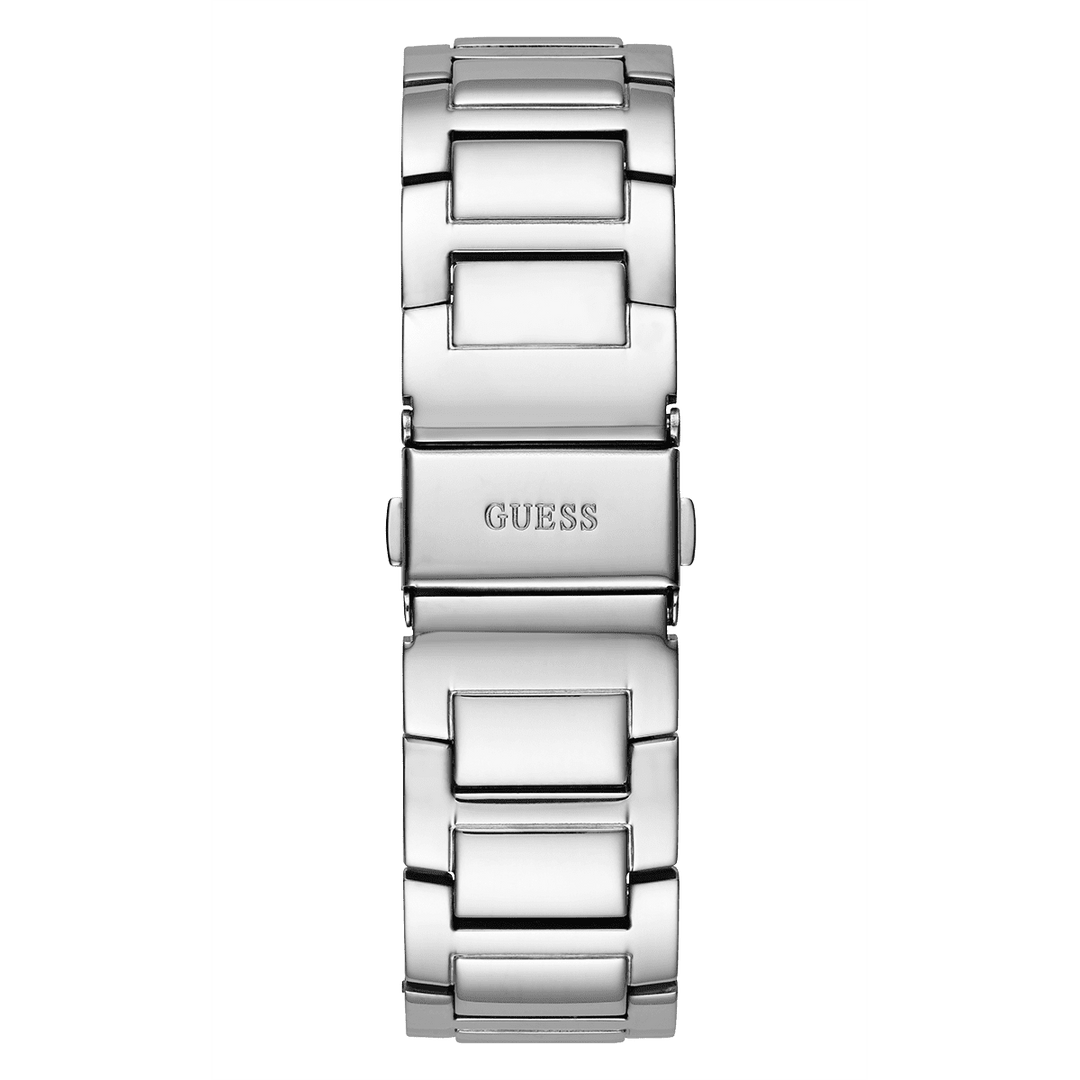 GUESS Ladies Silver Tone Multi-Function Watch