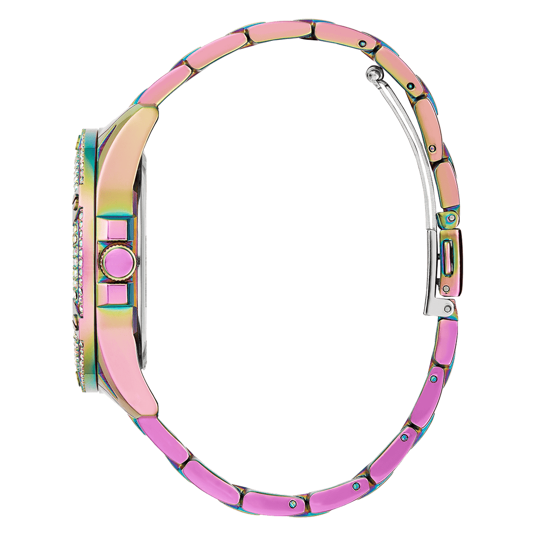 GUESS Ladies Iridescent Iridescent Multi-Function Watch