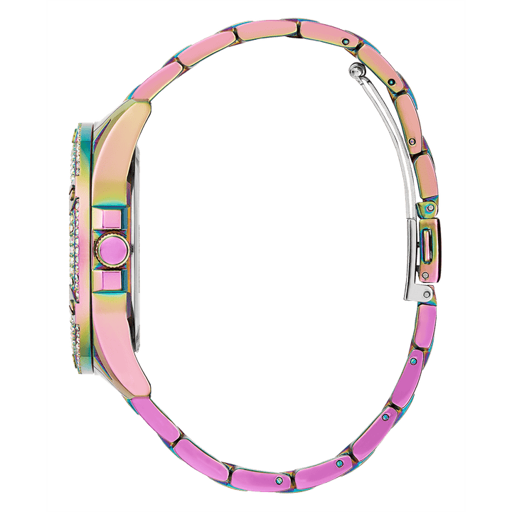 GUESS Ladies Iridescent Iridescent Multi-Function Watch