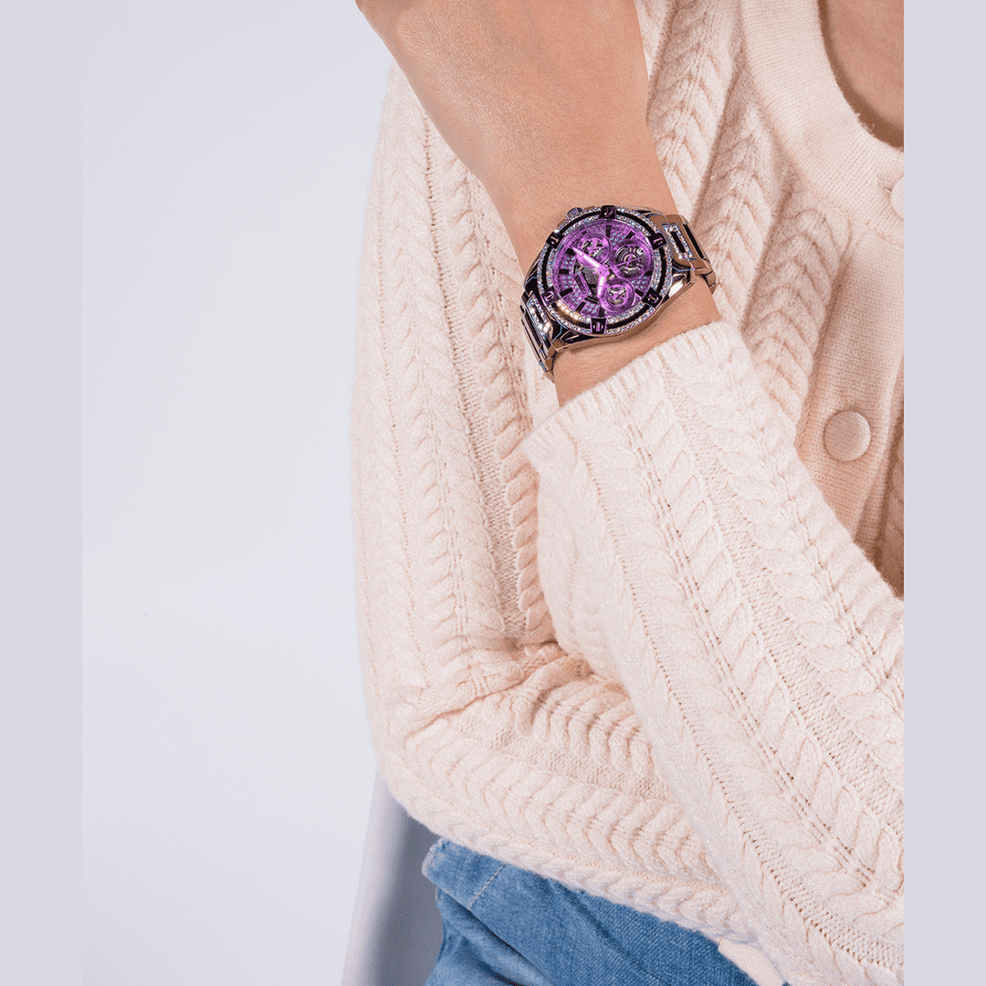 GUESS Ladies Iridescent Iridescent Multi-Function Watch