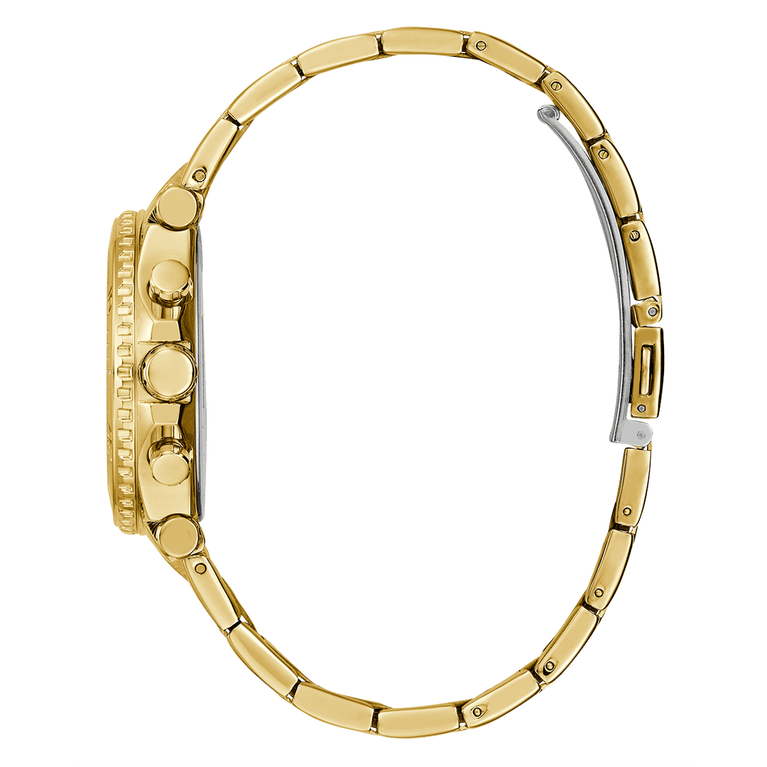 GUESS Ladies Gold Tone Multi-Function Watch