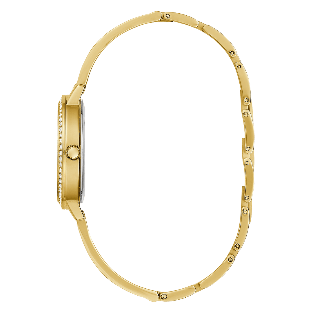 GUESS Ladies Gold Tone Analog Watch