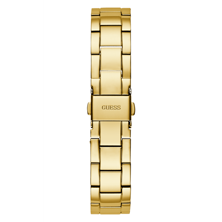 GUESS Ladies Gold Tone Day/Date Watch