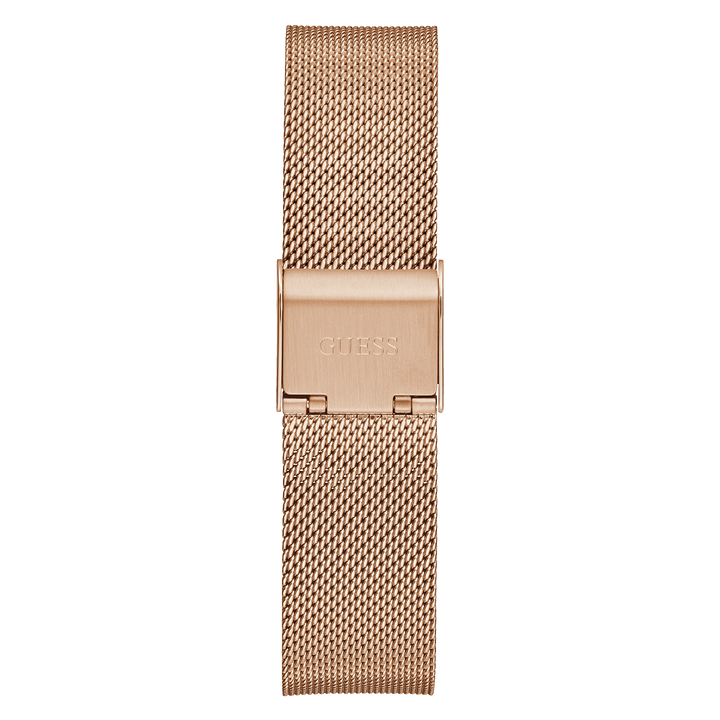 GUESS Ladies Rose Gold Tone Analog Watch