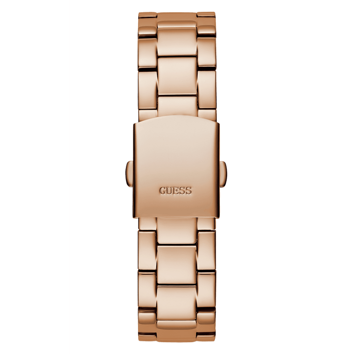 GUESS Ladies Rose Gold Tone Analog Watch