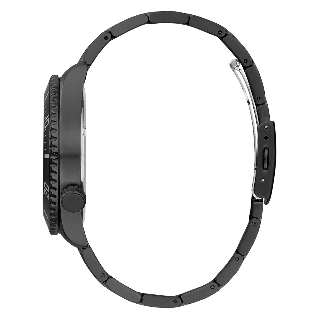 GUESS Mens Black Multi-Function Watch