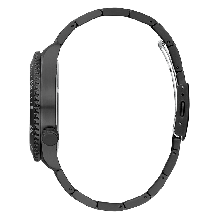 GUESS Mens Black Multi-Function Watch