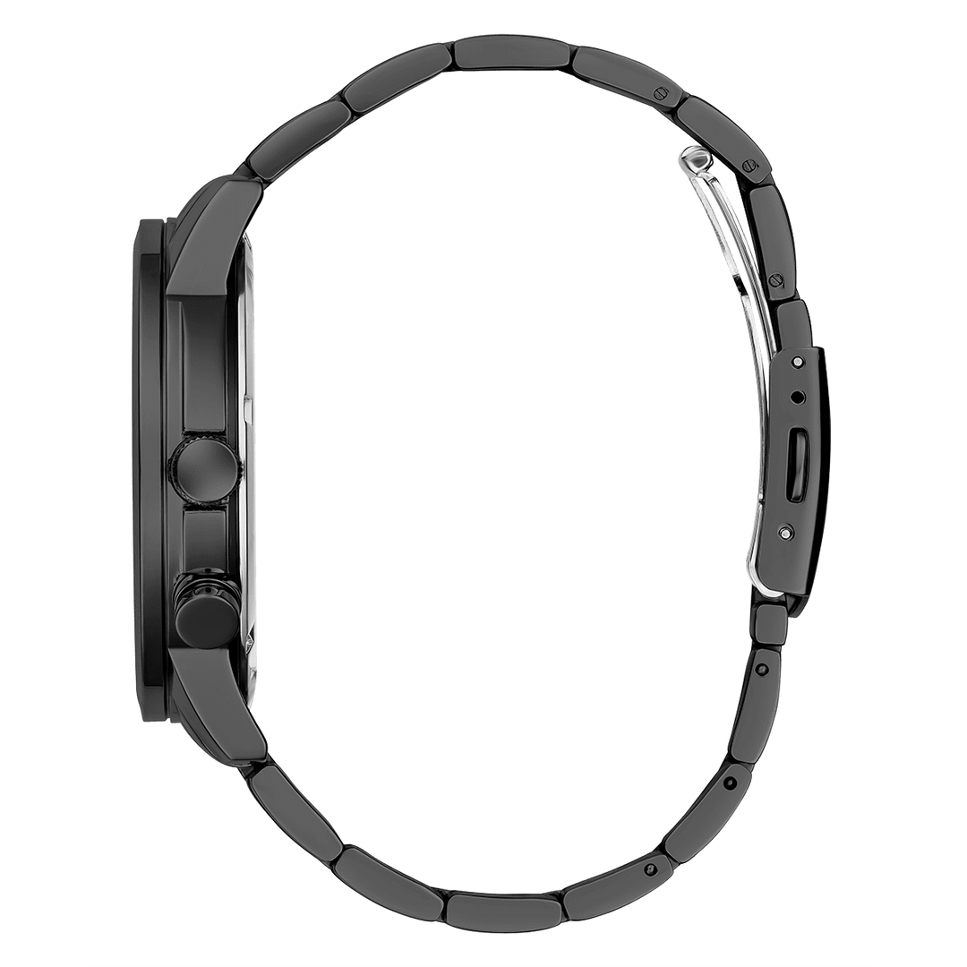 GUESS Mens Black Multi-Function Watch