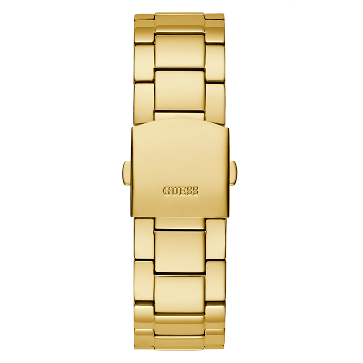 GUESS Mens Gold Tone Analog Watch