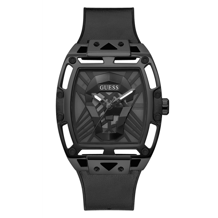 GUESS Mens Black Multi-Function Watch