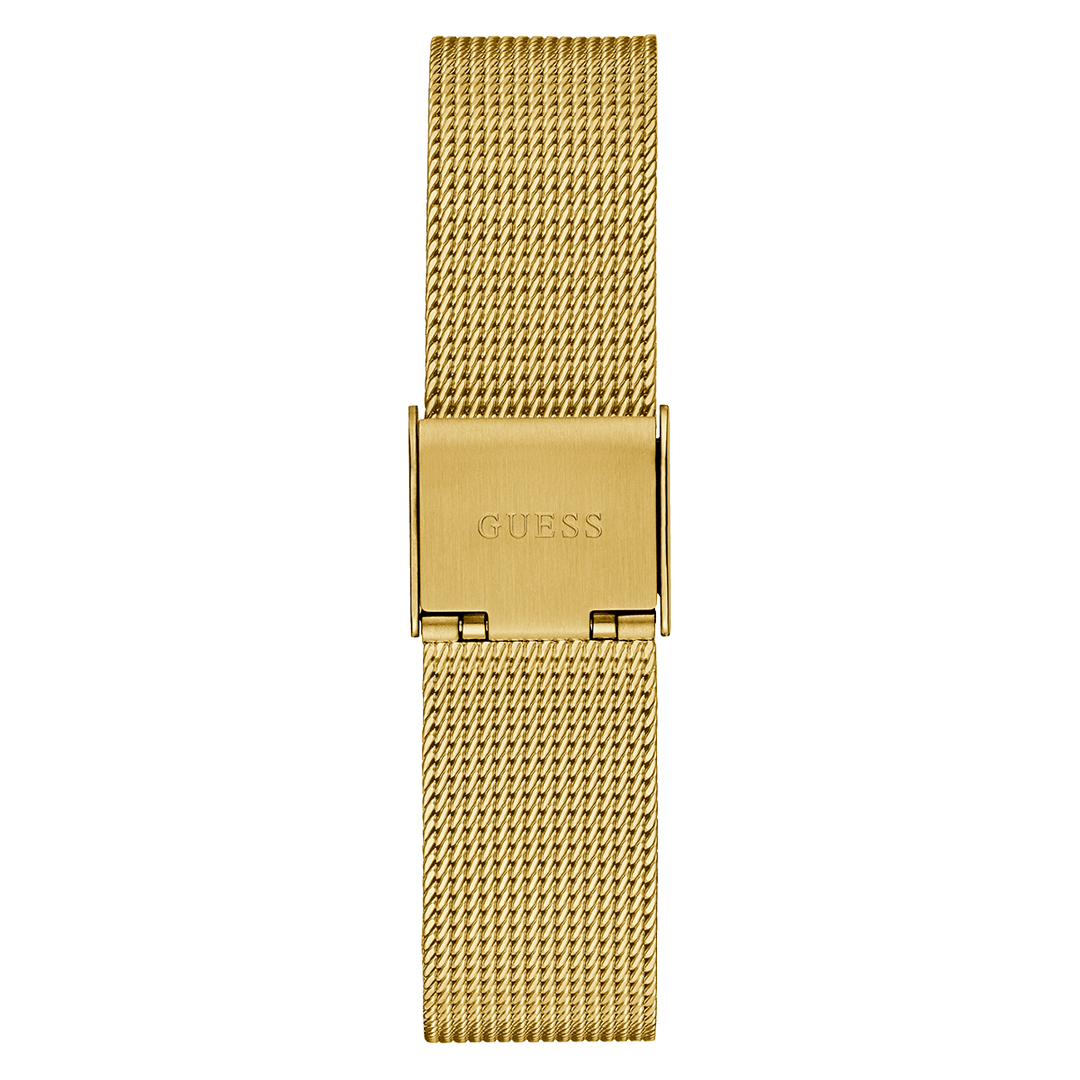 GUESS Ladies Gold Tone Analog Watch