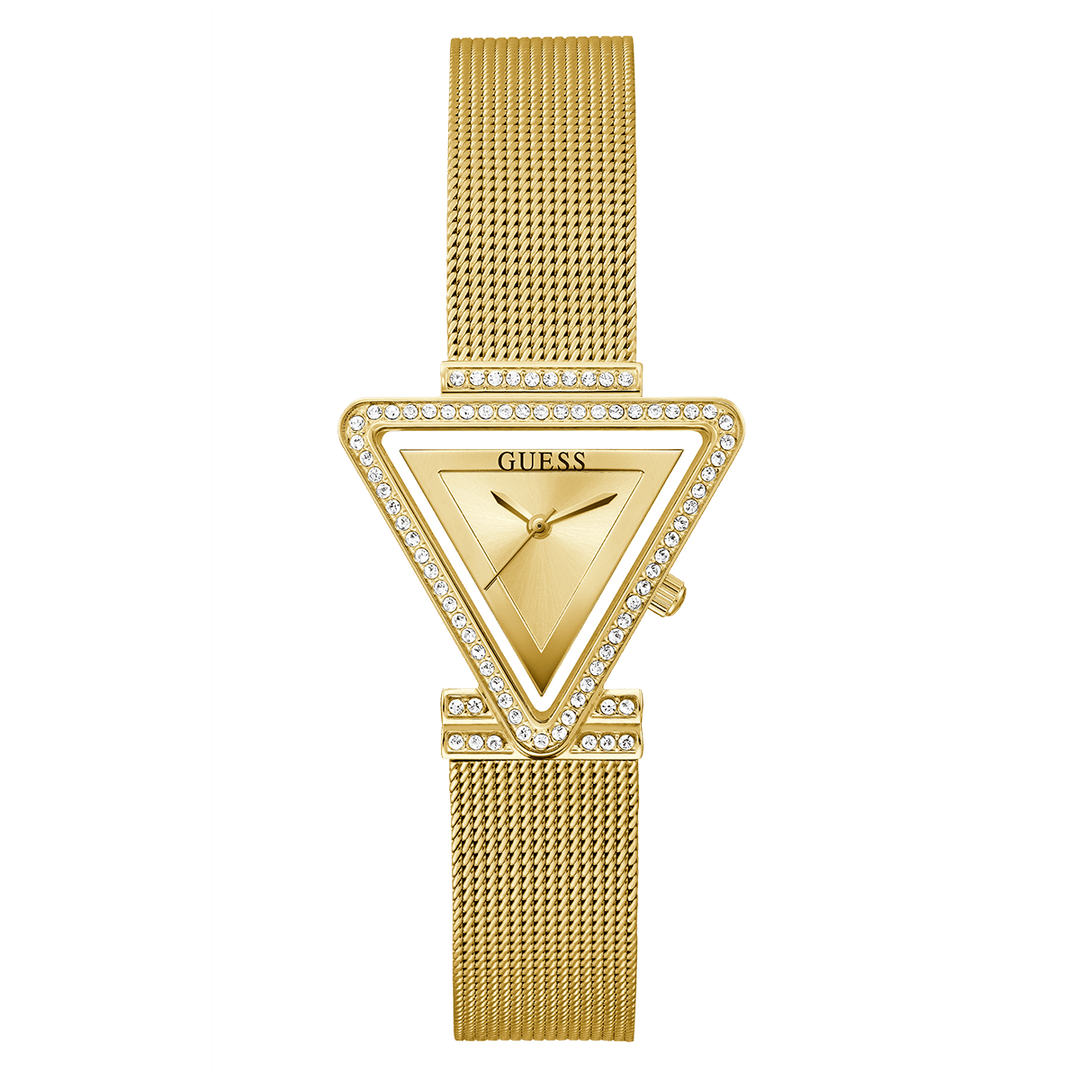 GUESS Ladies Gold Tone Analog Watch