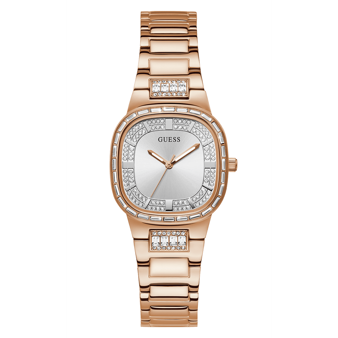 GUESS Ladies Rose Gold Analog Watch