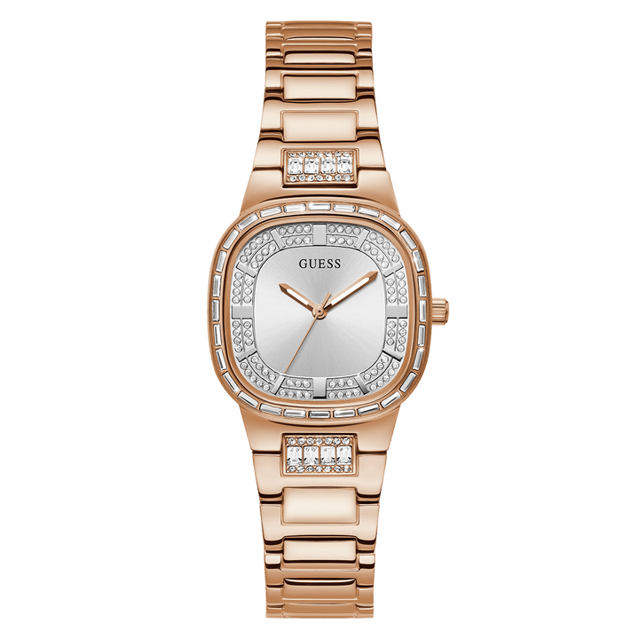 GUESS Ladies Rose Gold Analog Watch