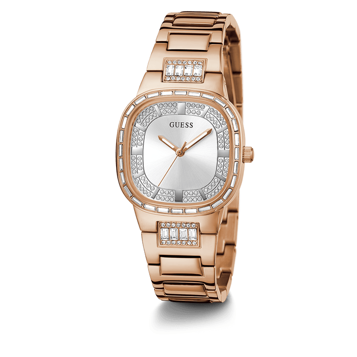GUESS Ladies Rose Gold Analog Watch