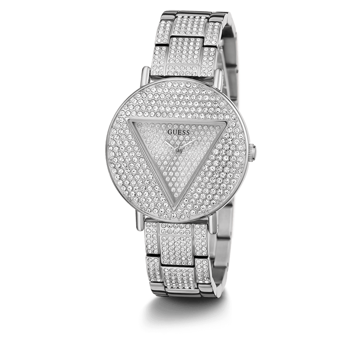 GUESS Ladies Silver Analog Watch
