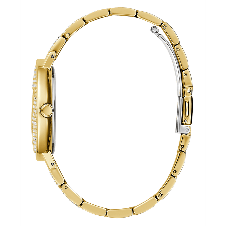 GUESS Ladies Gold Tone Analog Watch