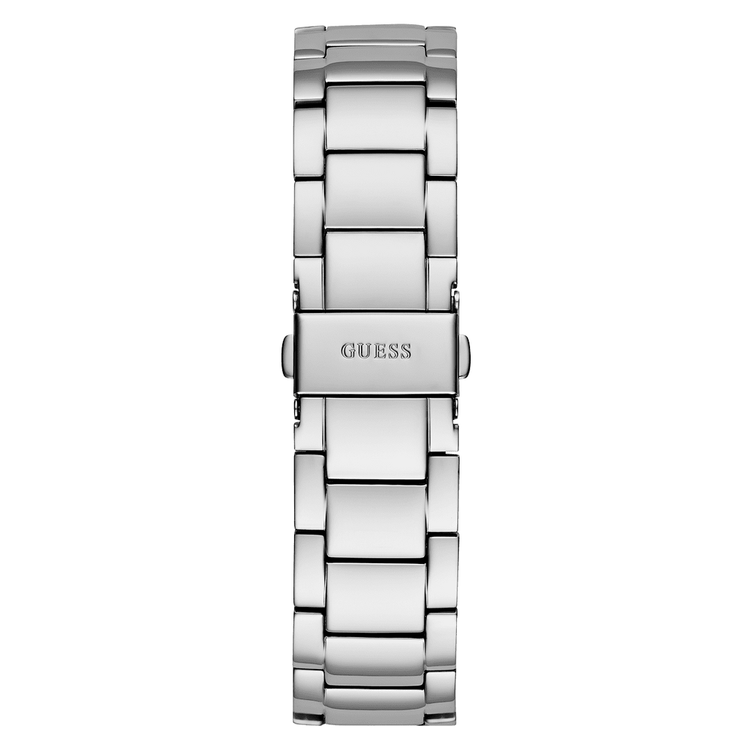 GUESS Mens Silver Multi-Function Watch