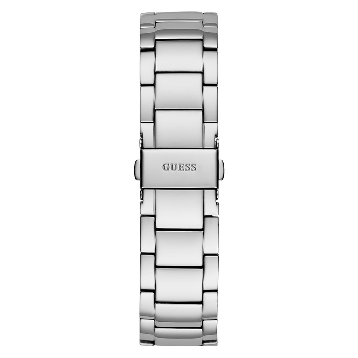 GUESS Mens Silver Multi-Function Watch