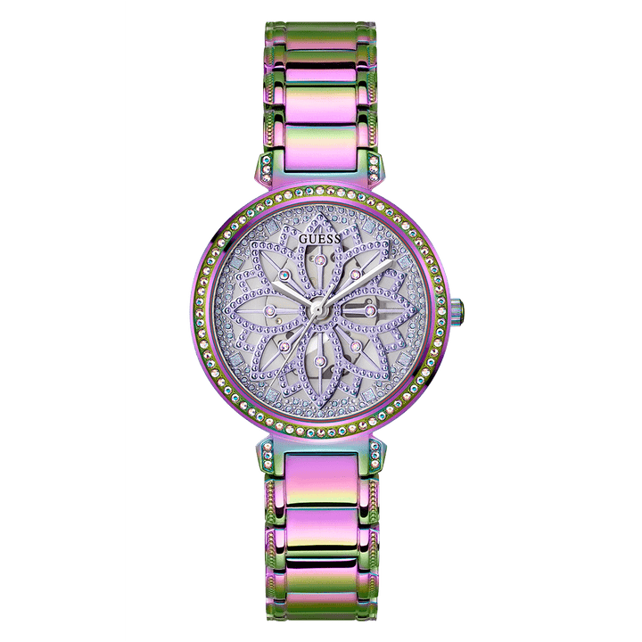 GUESS Ladies Iridescent Analog Watch