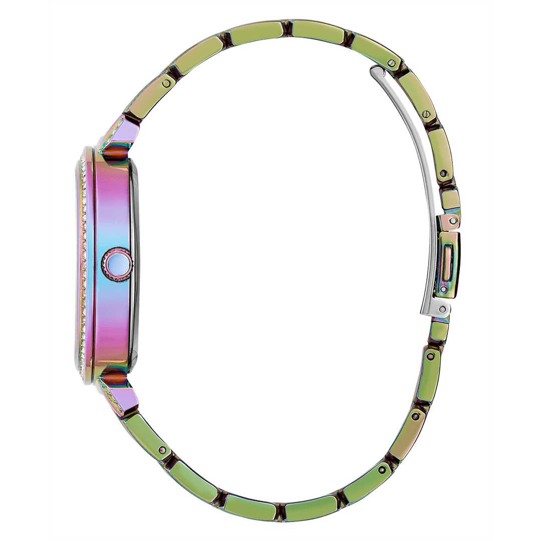 GUESS Ladies Iridescent Analog Watch