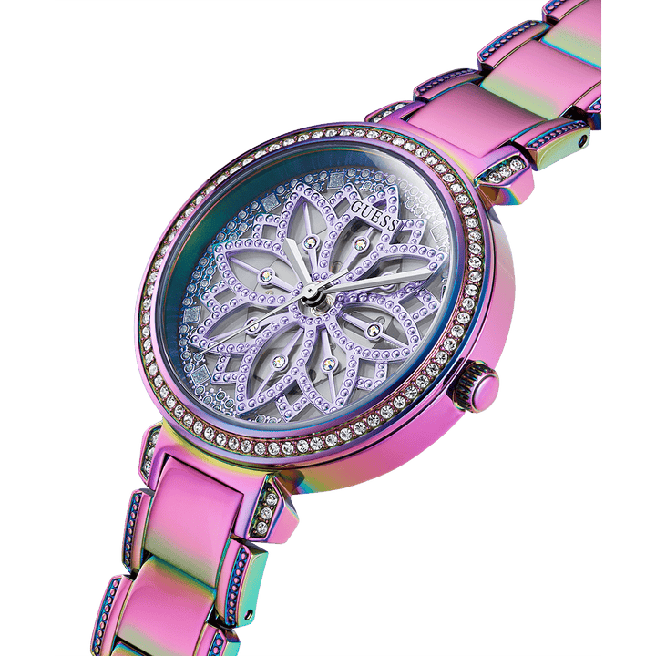 GUESS Ladies Iridescent Analog Watch