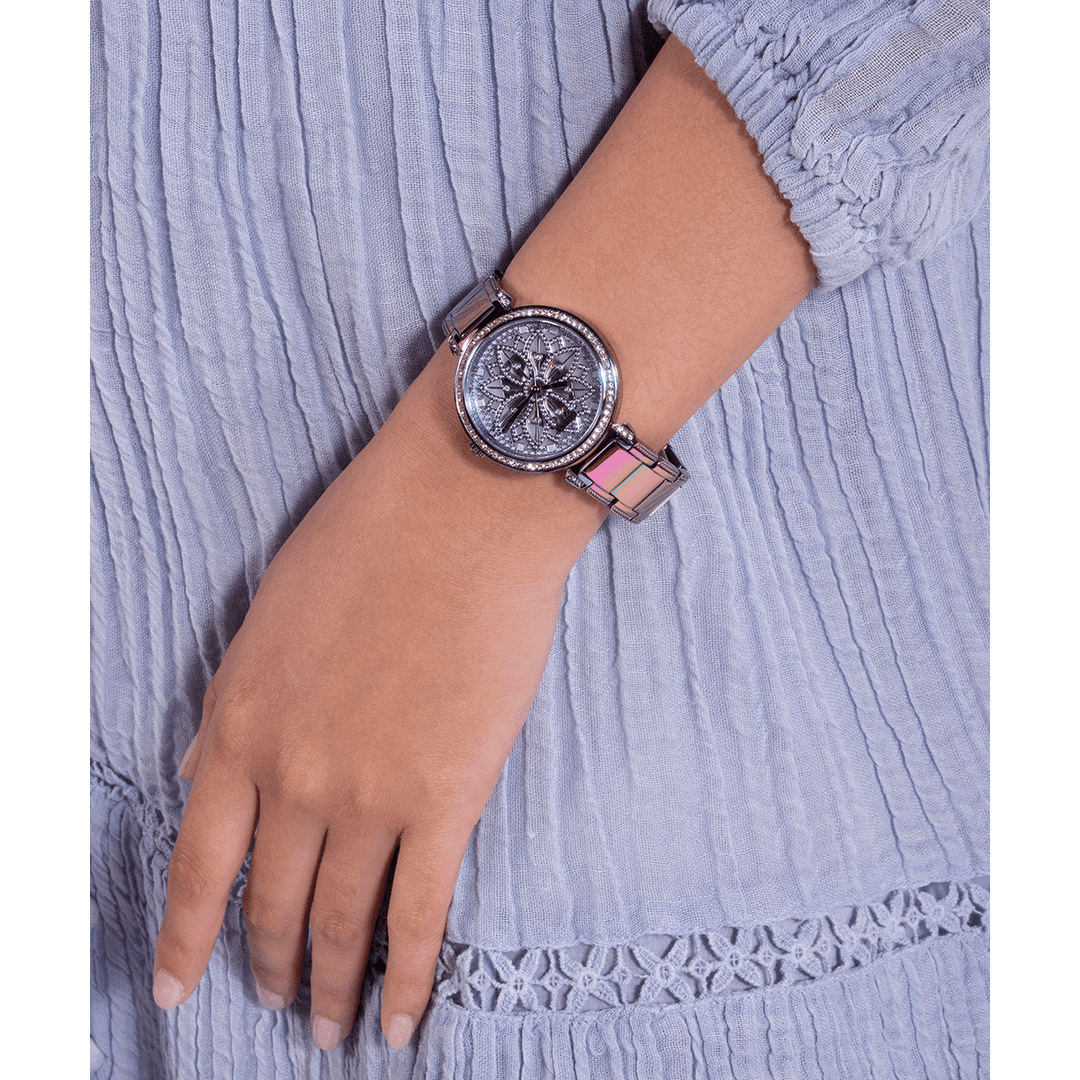 GUESS Ladies Iridescent Analog Watch