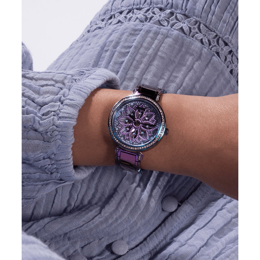 GUESS Ladies Iridescent Analog Watch