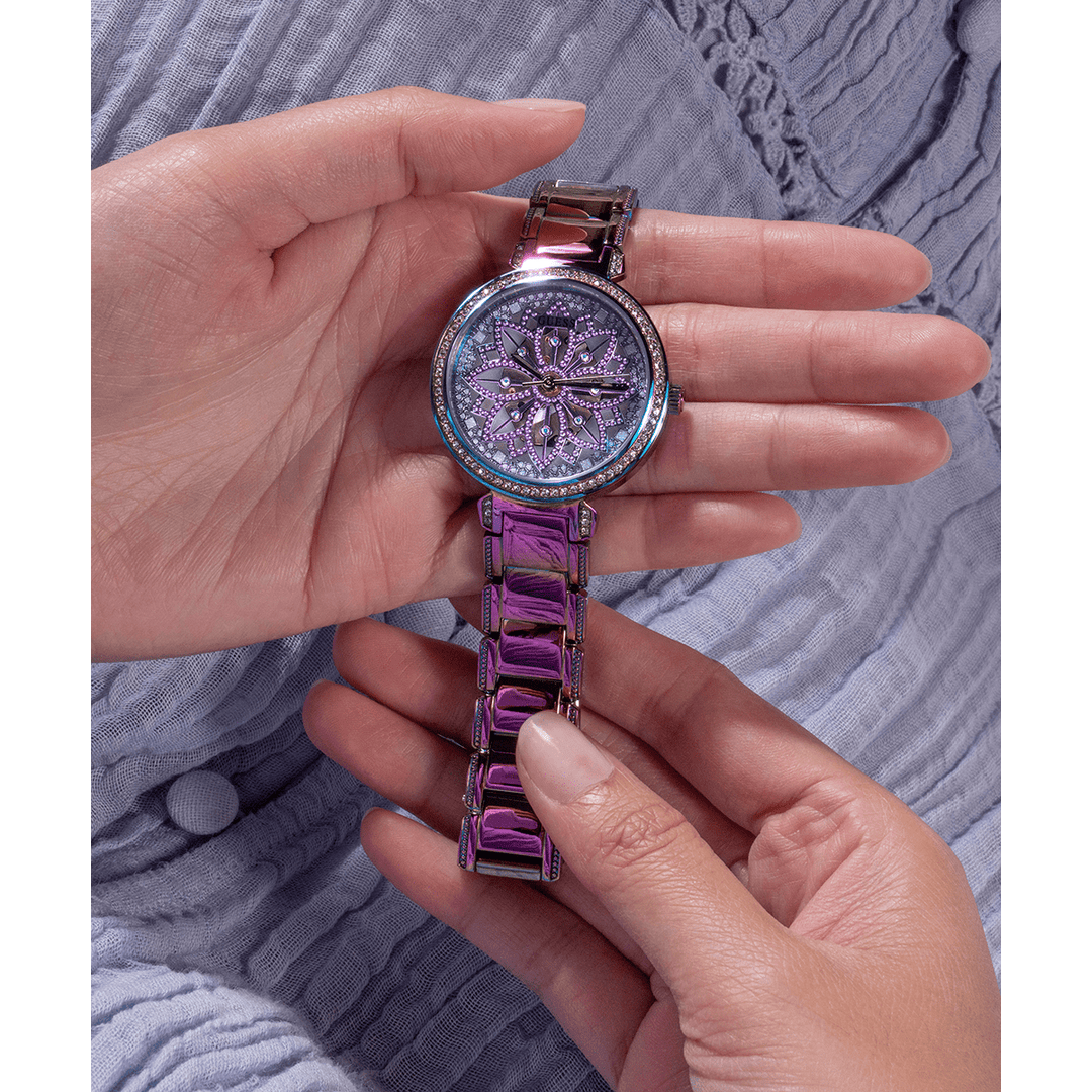 GUESS Ladies Iridescent Analog Watch