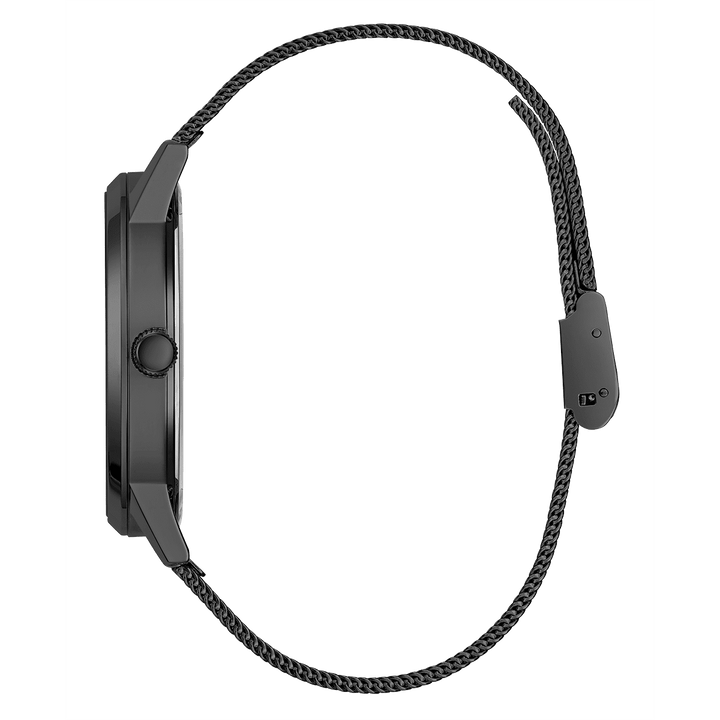 GUESS Mens Black Analog Watch