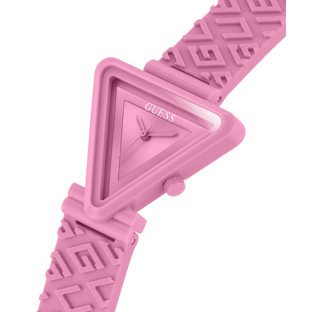 GUESS Ladies Pink Analog Watch