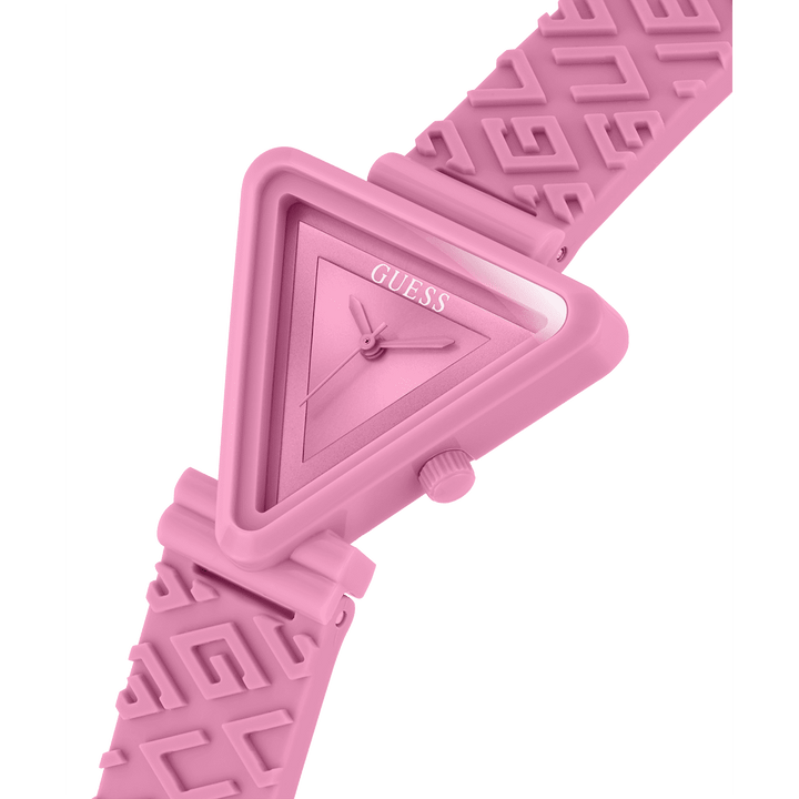 GUESS Ladies Pink Analog Watch