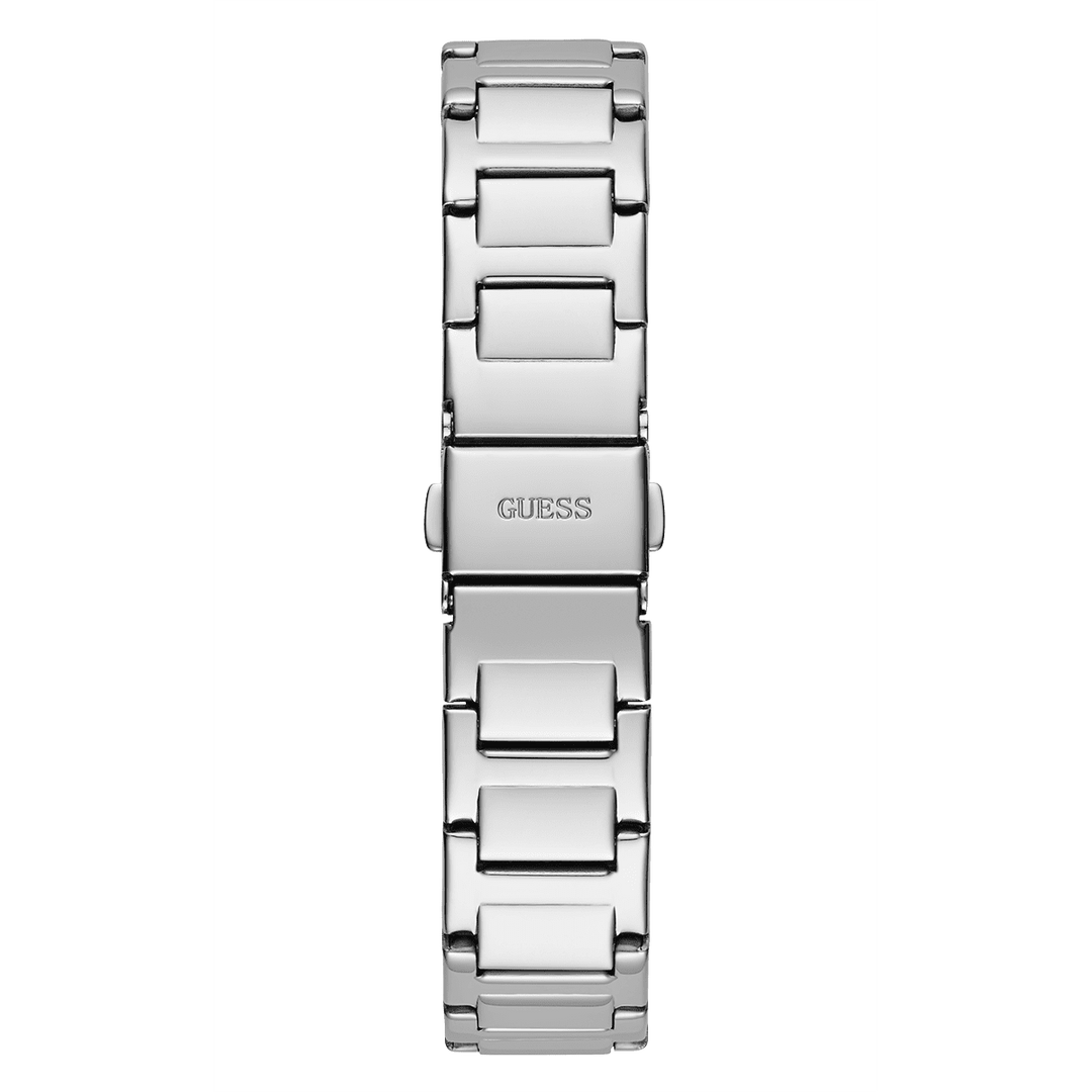 GUESS Ladies Silver Tone Analog Watch