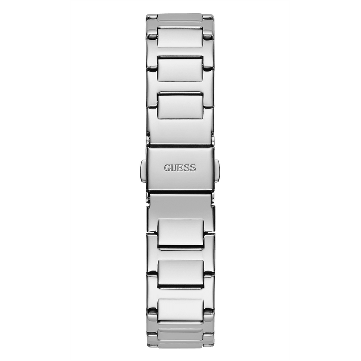 GUESS Ladies Silver Tone Analog Watch