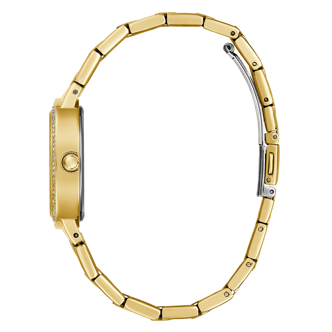 GUESS Ladies Gold Tone Analog Watch