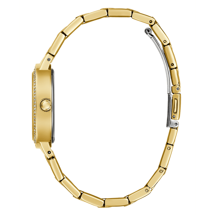 GUESS Ladies Gold Tone Analog Watch