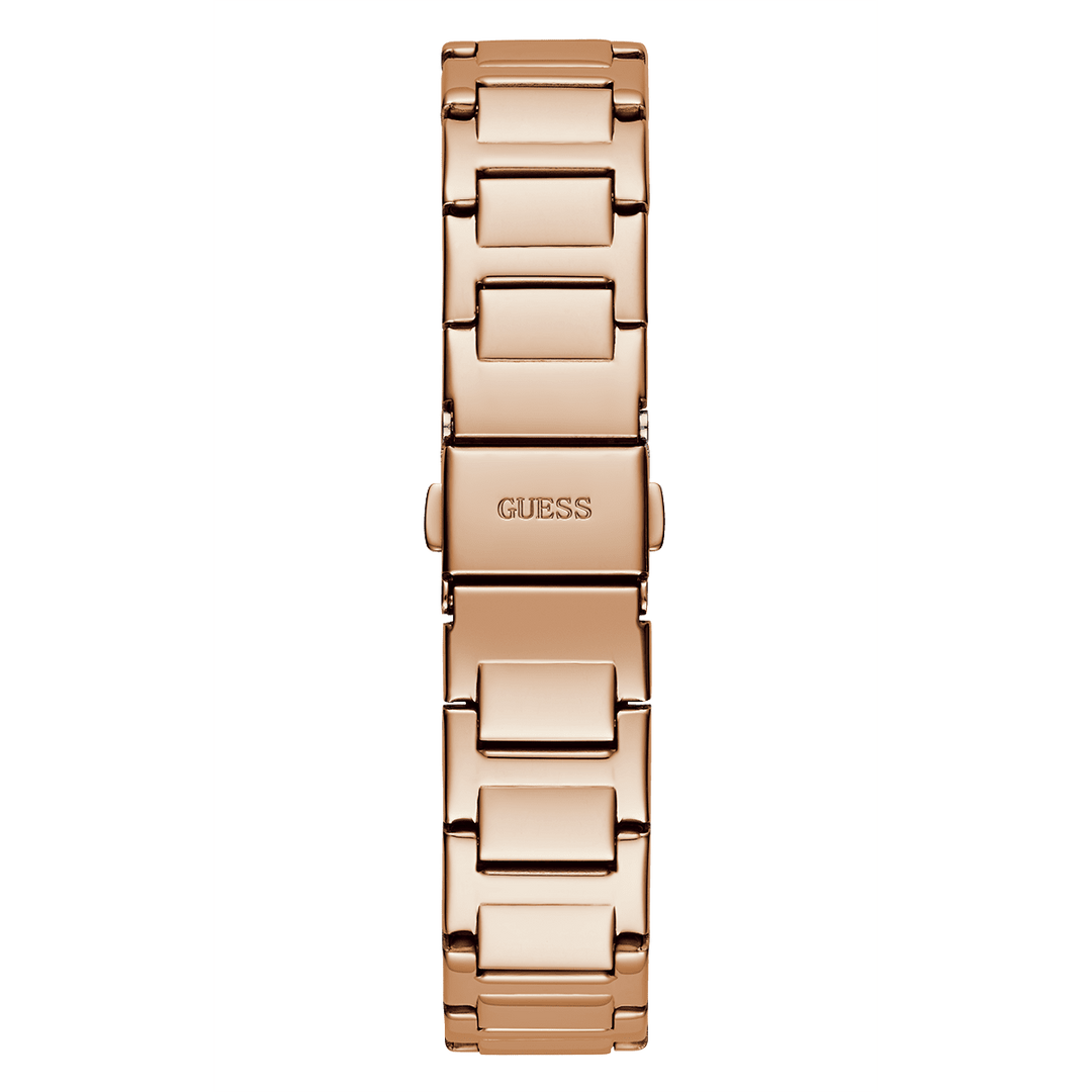 GUESS Ladies Rose Gold Tone Analog Watch